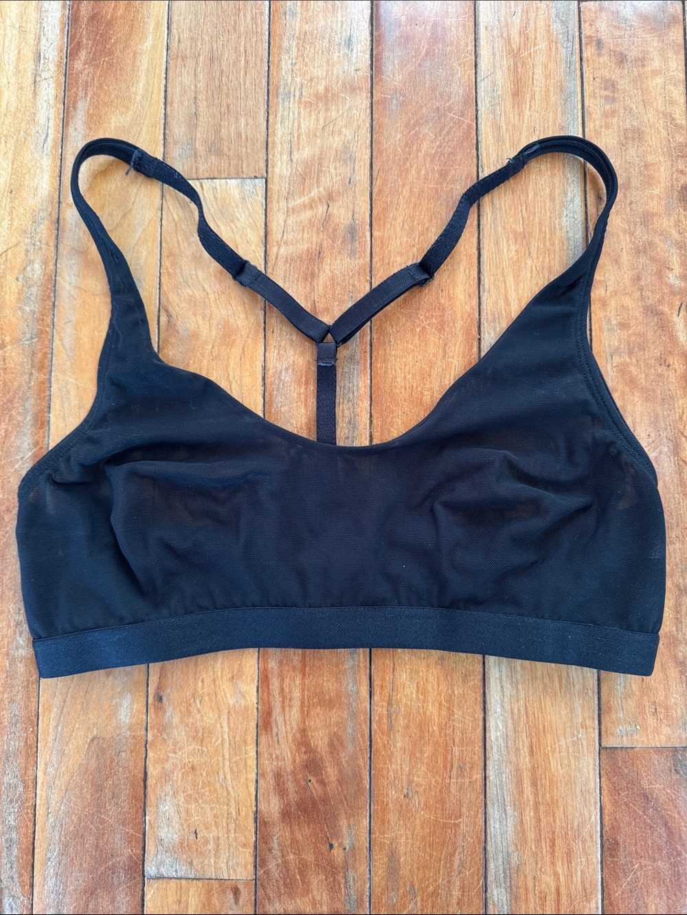 Parade Black T-Back Bralette